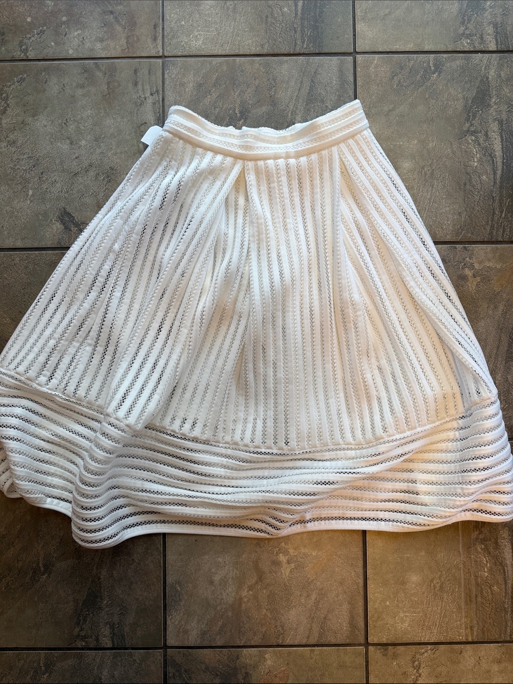 White Aline skirt